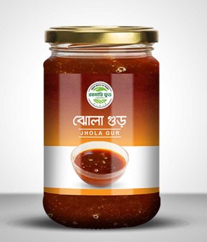 খেজুরের প্রিমিয়াম ঝোলা গুড় ৬